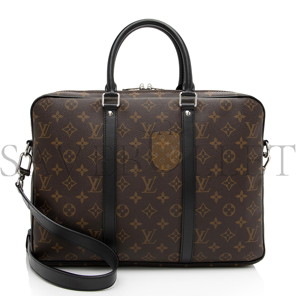 LOUIS VUITTON MONOGRAM CANVAS PORTE DOCUMENTS VOYAGE PM MESSENGER BAG M40226 (41*31*7cm)  